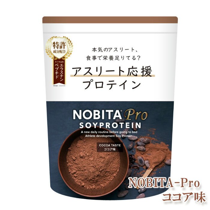 【ふるさと納税】 NOBITA-Pro ココア味 ソイ 大豆 プロテイン ダイエット 送料無料 埼玉県 No.939