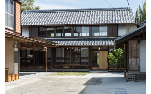 【ふるさと納税】大里の日本家屋「THE PUBLIC」（農泊施設）で宿泊体験（一棟貸し1泊）