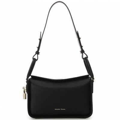 54位! 口コミ数「0件」評価「0」【サマンサタバサ】ショルダーバッグ　Samantha smartwang[スマートワン]　ブラック【1672037】