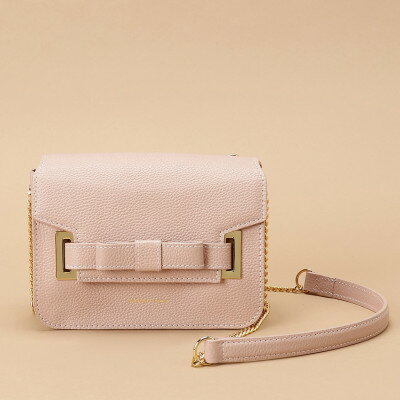 67位! 口コミ数「0件」評価「0」【サマンサタバサ】ショルダーバッグ　エムシュシュ 小サイズ ピンクベージュ【1674873】