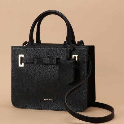 56位! 口コミ数「0件」評価「0」【サマンサタバサ】トートバッグ　エムシュシュ　小サイズ ブラック【1674883】