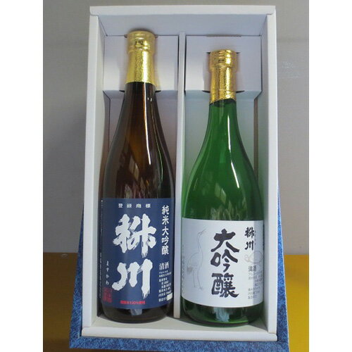 14位! 口コミ数「0件」評価「0」No.289 清酒　桝川　大吟醸　720ml　2本セット ／ お酒 日本酒 送料無料 埼玉県