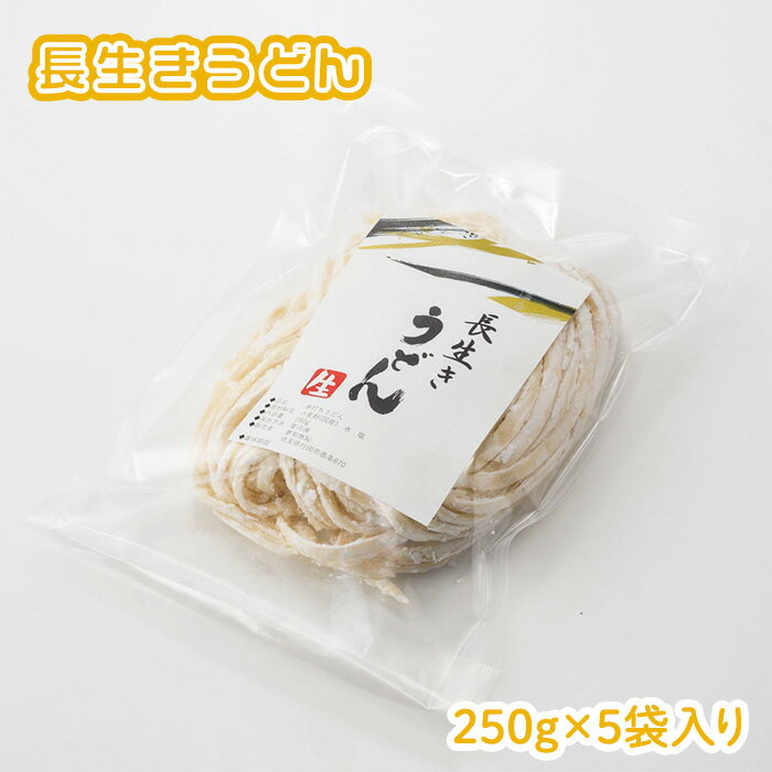 【ふるさと納税】No.337 長生きうどん ／ 懐かしい 手打ち 長寿繁栄 長め 麺 送料無料 埼玉県