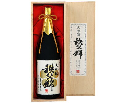 No.025 秩父錦「特撰　大吟醸」　桐箱入　1.8L ／ お酒 日本酒 送料無料 埼玉県