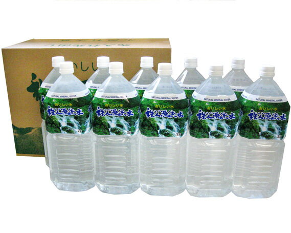 【ふるさと納税】 秩父源流水 ／ ミネラルウォーター 天然水 2L 20本 飲みやすい 日常用 水分補給 料理用 自然水 家族用 キャンプ 備蓄　ペットボトル お水 埼玉県 特産No.116