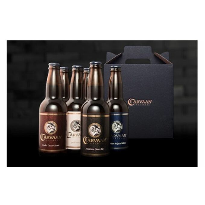 24位! 口コミ数「1件」評価「4」ビール CARVAAN BREWERY クラフトビール 地ビール　【 お酒 飲み比べ 】　お届け：発注後、2週間程度