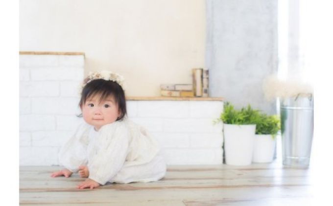 【ふるさと納税】今しか残せない赤ちゃんフォトプラン[52210260] 体験チケット 　お届け：撮影から約1ヵ月後にデータをお届けします。 2