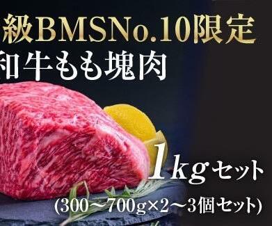 【ふるさと納税】A5等級 BMSNo.10限定 黒毛和牛もも