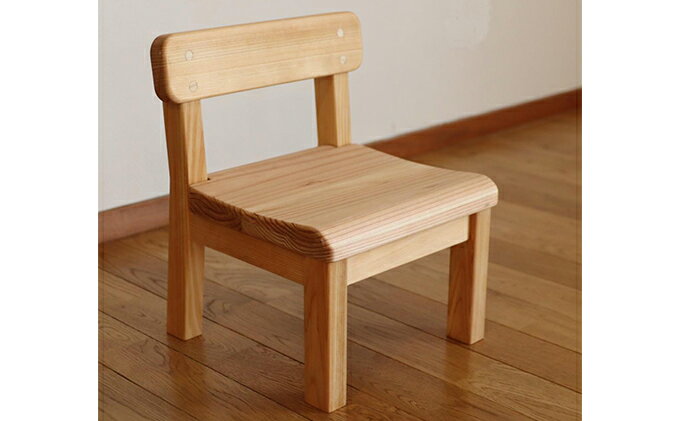 【ふるさと納税】西川材のキッズチェア[52210740] 　お届け：発注後、1～2か月程度