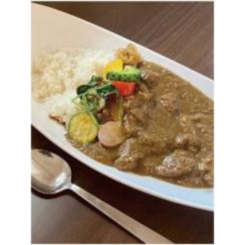 かみかみyaの欧風ポークカレー(冷凍)3パック[52210953] お届け:発注後、2週間程度※12月受付分は1月上旬以降に発送