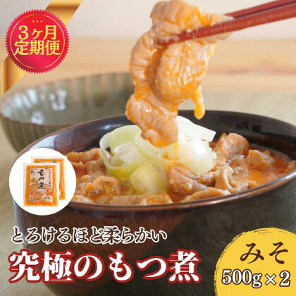 【定期便3ヶ月】国産豚もつ使用！とろけるほど柔らかい究極のもつ煮 500g×2袋 【 厳選 逸品 秘伝 もつ煮 モツ煮 国産 豚 豚肉 もつ モツ もつ煮のまつい 冷蔵 美味しい もつ煮 柔らかい グルメ 簡単 手軽 料理 贅沢な 家庭用 美味しい 熱い 鍋 おつまみ 】