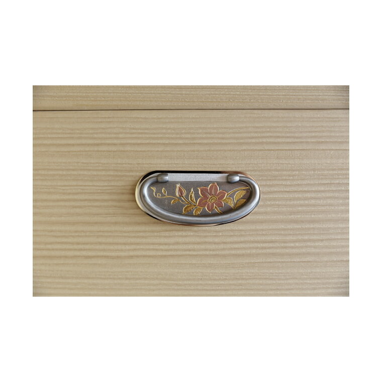 【ふるさと納税】春日部総桐胴厚整理箪笥（七段引き出し）【埼玉県　春日部市　伝統工芸　収納　家具　桐たんす　タンス】（AQ015）