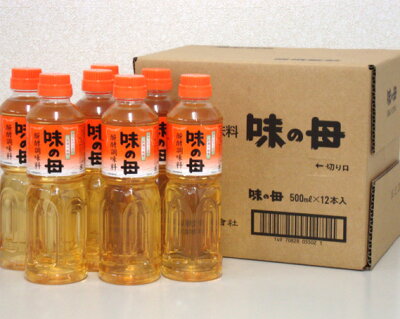 楽天ふるさと納税　【ふるさと納税】No.193 醗酵調味料　味の母　500ml×12本 ／ もろみ みりん 料理酒 送料無料 埼玉県