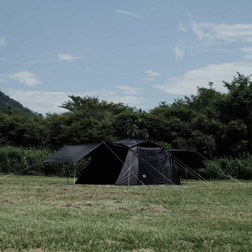 【ふるさと納税】No.225 muraco　ZIZ TENT SHELTER BLACK（ムラコ） ／ テント キャンプ アウトドア 耐水 送料無料 埼玉県