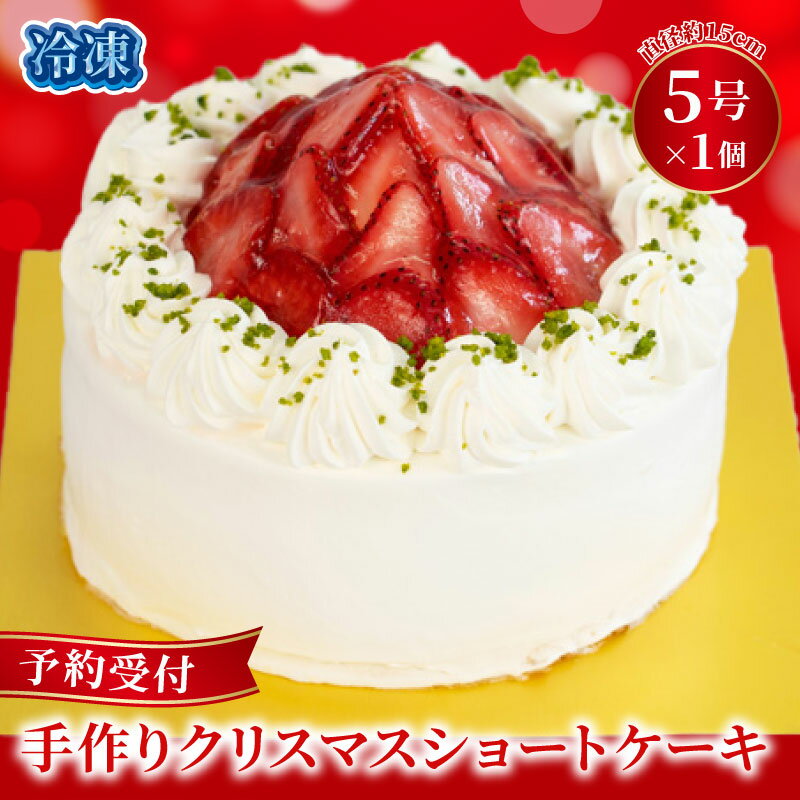 【ふるさと納税】 予約受付 いちご ショートケーキ クリスマスケーキ 2025 選べる 指定日 手作り 北海道産 生クリーム 国産 苺 冷凍 熟成 ケーキ スイ...