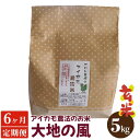 【ふるさと納税】No.238 【アイガモ農法のお米 定期便】ガバレ農場 大地の風 5kg 6ヶ月 玄米 精米歩合指定OK ／ 1分づき 5分づき 白米 送料無料 埼玉県