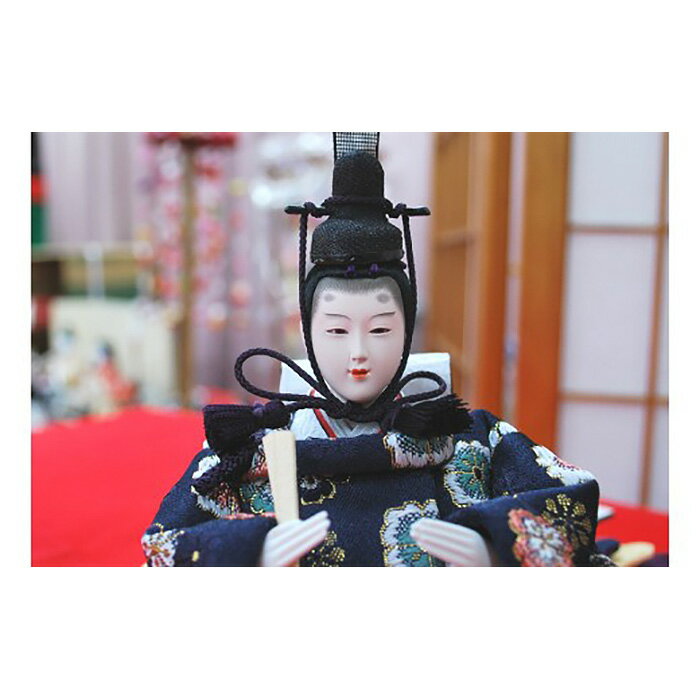 【ふるさと納税】ふくふくびな（福幅びな）・春の花［森田人形製作］ひな人形　雛人形［No.283］