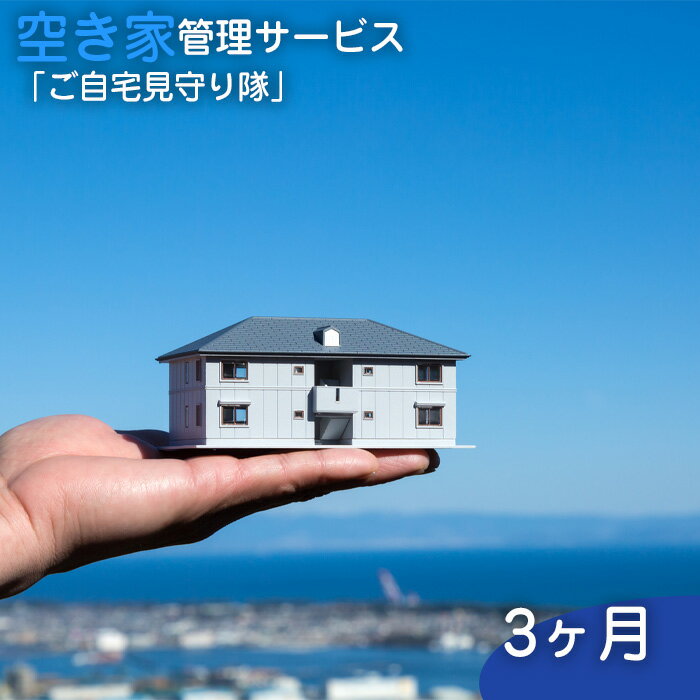 空き家管理サービス「ご自宅見守り隊」3ヶ月[鴻巣市内の家限定] / 生活 清掃 ライフ サポート 送料無料 埼玉県