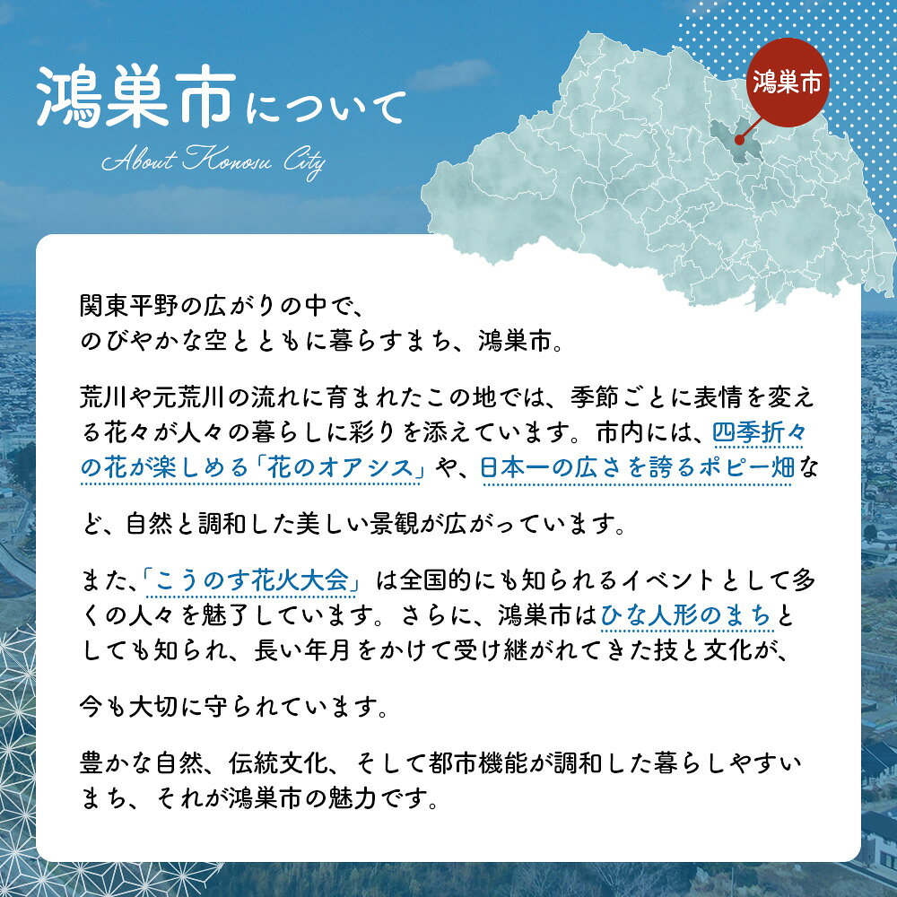 【ふるさと納税】【返礼品なし】鴻巣市への応援寄附金（1000円～100000円） ／ 埼玉県 鴻巣市 寄附のみ 返礼品なし 応援 地域支援 こうのす 鴻巣 きふ 寄附 おうえん しえん 支援 応援寄附 自治体応援 自治体支援 No.604 f112178-kounosu-10000956 埼玉県鴻巣市 サンプル画像2