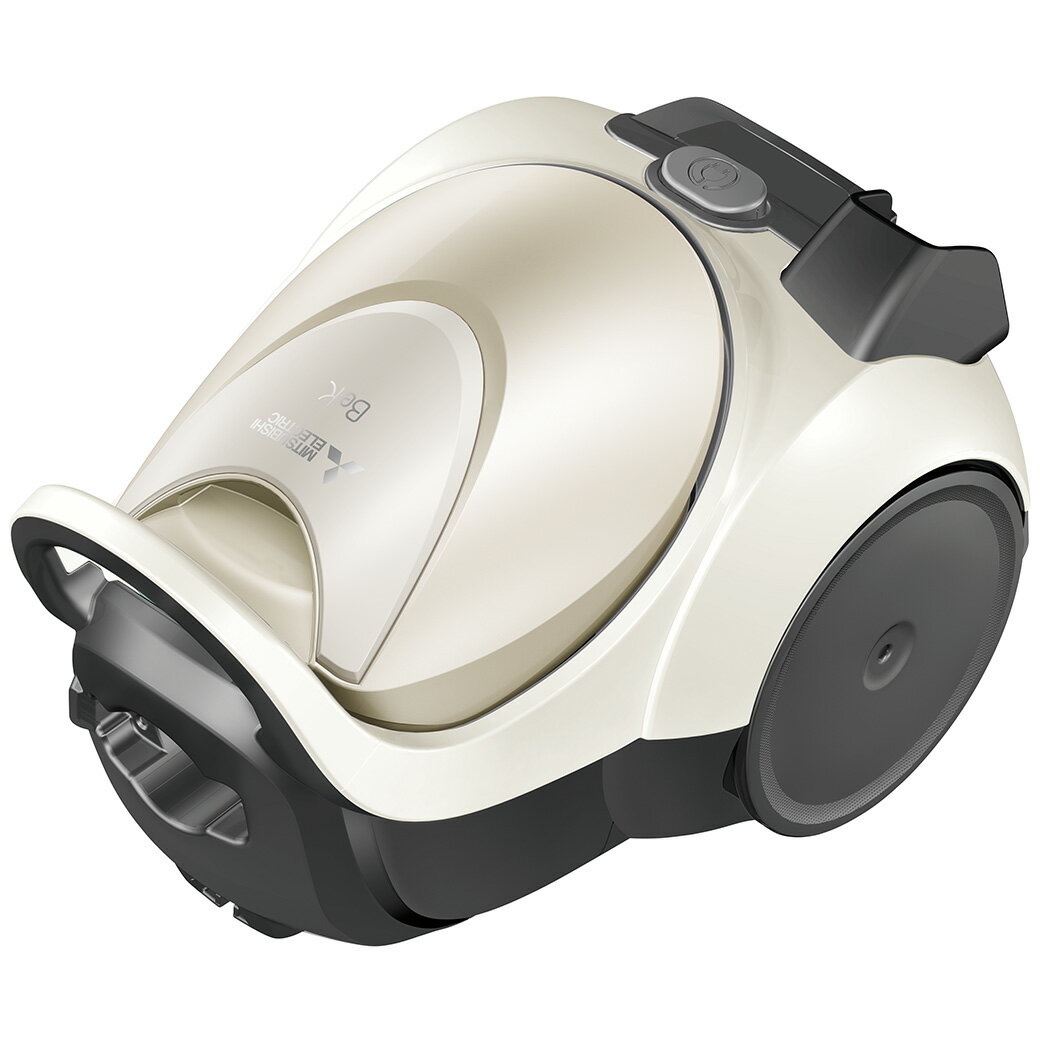 【ふるさと納税】三菱掃除機　Be-K（ビケイ）＜カラー：ホワイトゴールド＞ ＃ 三菱電機 TC-FD2E-N 掃除機 紙パック式 小型 キャニスター 軽い 軽量 コンパクト 手入れ 楽 サッシ ノズル 絨毯 フローリング ゴミ ホコリ 新生活 埼玉県 深谷市 【11218-0691】