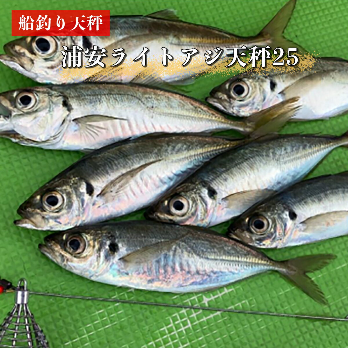 船釣り天秤(浦安ライトアジ25) 2本セット| フィッシング 釣り アウトドア 釣り餌 船釣り 天秤 アジ ライトアジ 釣り アジ釣り 海釣り 工房浦安 埼玉県 草加市