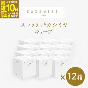 【ふるさと納税】スコッティ カシミヤ キューブ 80組(1箱)×12箱 | 日用品 箱ティッシュ コンパクト 洗面台 洗面所 ドレッサー 花粉症 優しい やさしい サイズ 車用 オフィス 職場 デスク おしゃれ お洒落 デザイン テーブル 店舗 ローション シンプル 上質 埼玉県 草加市