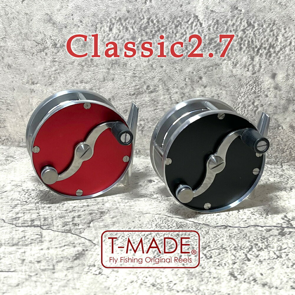 【選べる2色】T-MADE　Classic2.7リール【 釣り リール フィッシング 渓流釣り 送料無料 】