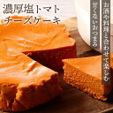 【ふるさと納税】No.009 『隠れ家シェフ手作りスイーツ』濃厚塩トマトチーズケーキ お酒や料理と合わせて楽しむ甘くない”おつまみ” Flavor Cake /...