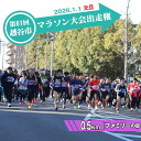 【ふるさと納税】No.300 第61回越谷市元旦マラソン大会出走権(ファミリーの部 0.5km) / 2026年1月1日 元日 正月 新年 年明け 新春 初走り 出走 参加券 チケット マラソン スポーツ イベント 大会 エントリー 送料無料 埼玉県