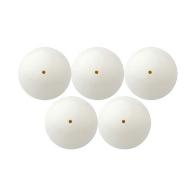 【ふるさと納税】【ジャグリング】ナランハ ロシアンボール サイレントライト 70mm 白 5個セット【1595723】