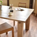 【ふるさと納税】【開梱設置】ダイニングテーブル(GT-01) クリ サイズオーダー 木製 無垢【配送不可地域:離島・沖縄県】【1585048】