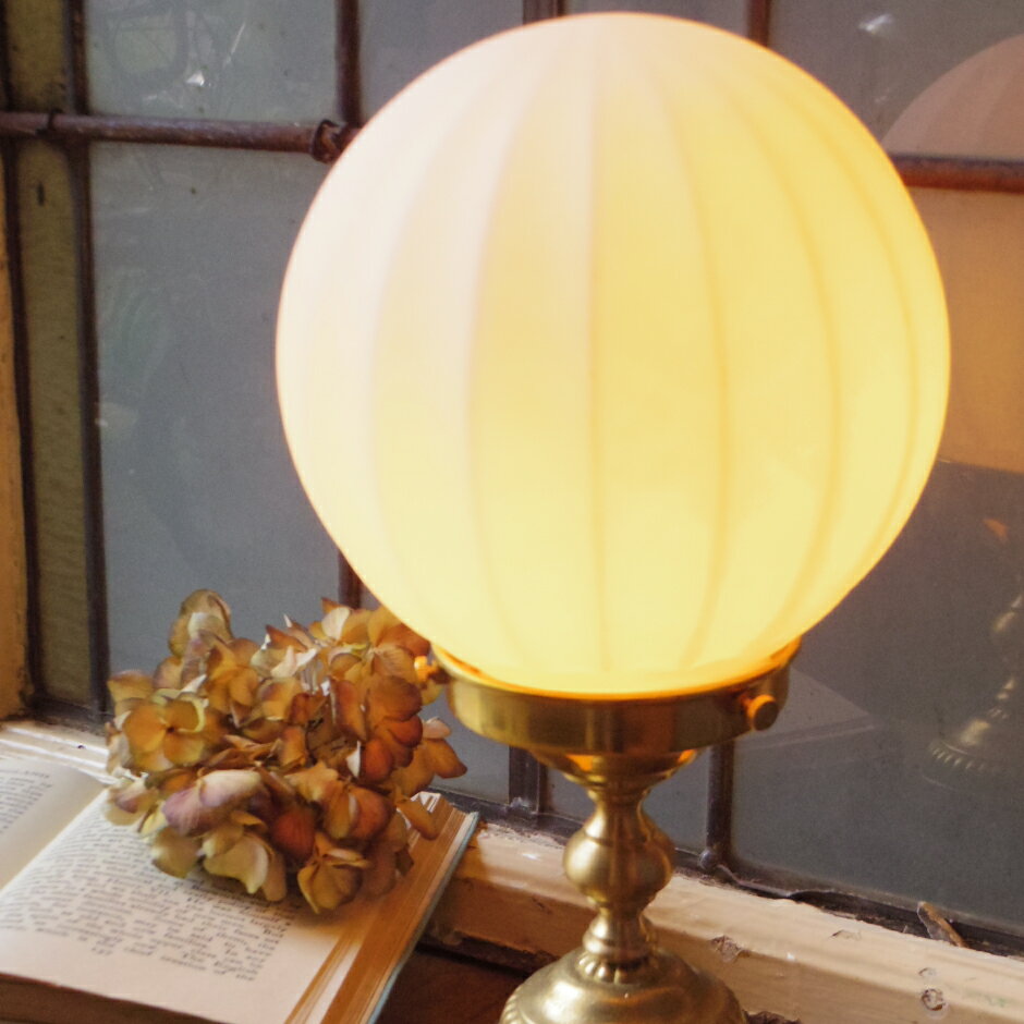 【ふるさと納税】アンティーク調テーブルランプD