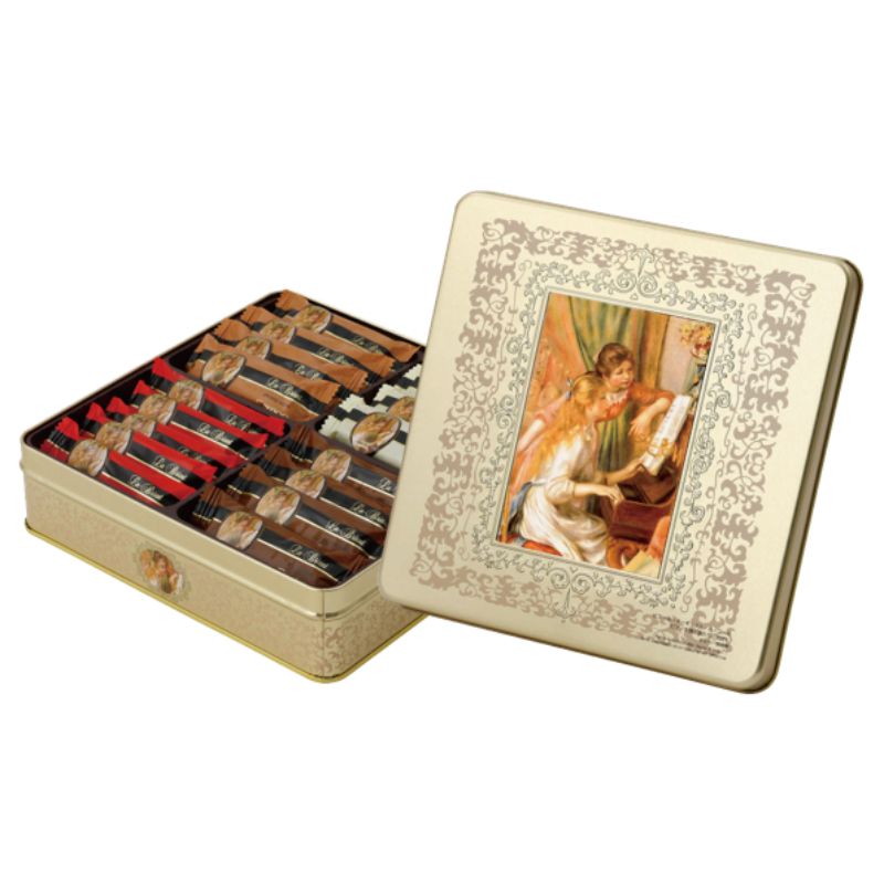 ルーブリアン ピアノを弾く娘たち(限定缶)37個入 菓子 サブレ チョコレート ウエハース スイーツ 缶入り おやつ スイーツ ギフト 和光市 埼玉県 お届け:2026年9月15日まで