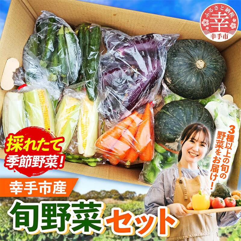 【ふるさと納税】【きあり農園】2026年度 幸手の旬野菜セット - 大根 にんじん ブロッコリー にんにく とうもろこし かぼちゃ オクラ 里芋 旬 詰合せ やさい 国産 産地直送 送料無料 埼玉県 幸手市