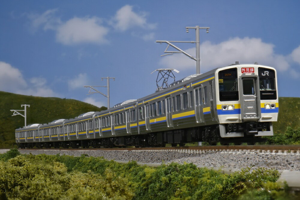 H058-26 鉄道模型[Nゲージ]211系3000番台(房総色) 5両セット