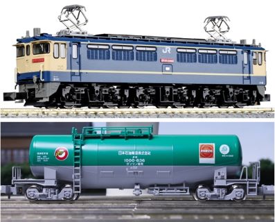 1位! 口コミ数「0件」評価「0」I007-24　Nゲージ 燃料満載！EF65+タキ1000貨物列車（動力付き）