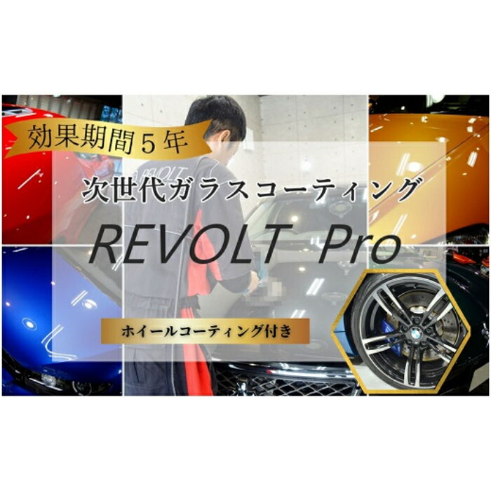 【ふるさと納税】効果が5年持続するカーコーティング施工 ガラスコーティング ホイール施工付き リボルト 埼玉北 関東 埼玉県 伊奈町 首都圏からアクセス良好 ガラスコーティング専門店