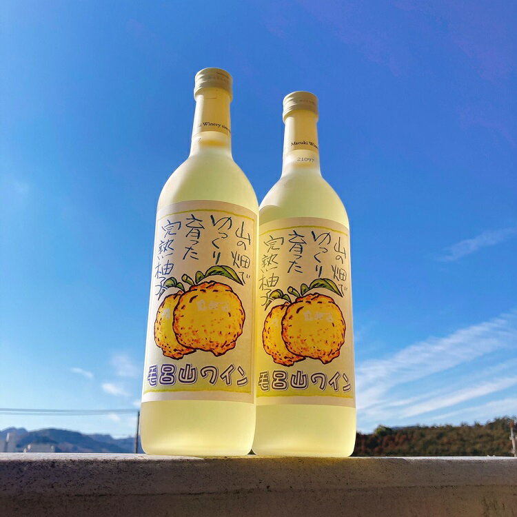 9位! 口コミ数「0件」評価「0」【ゆずのお酒】毛呂山ワイン（ゆず）　720ml×2本セット