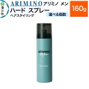 【ふるさと納税】ARIMINO アリミノ メン【ハード スプレー】ヘアスタイリング 160g【選べる個数】