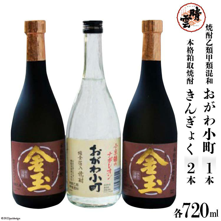 【ふるさと納税】No.009 晴雲 武州おがわの焼酎セット ／ お酒 酒粕 粕取焼酎＜晴雲酒造＞【埼玉県小川町】