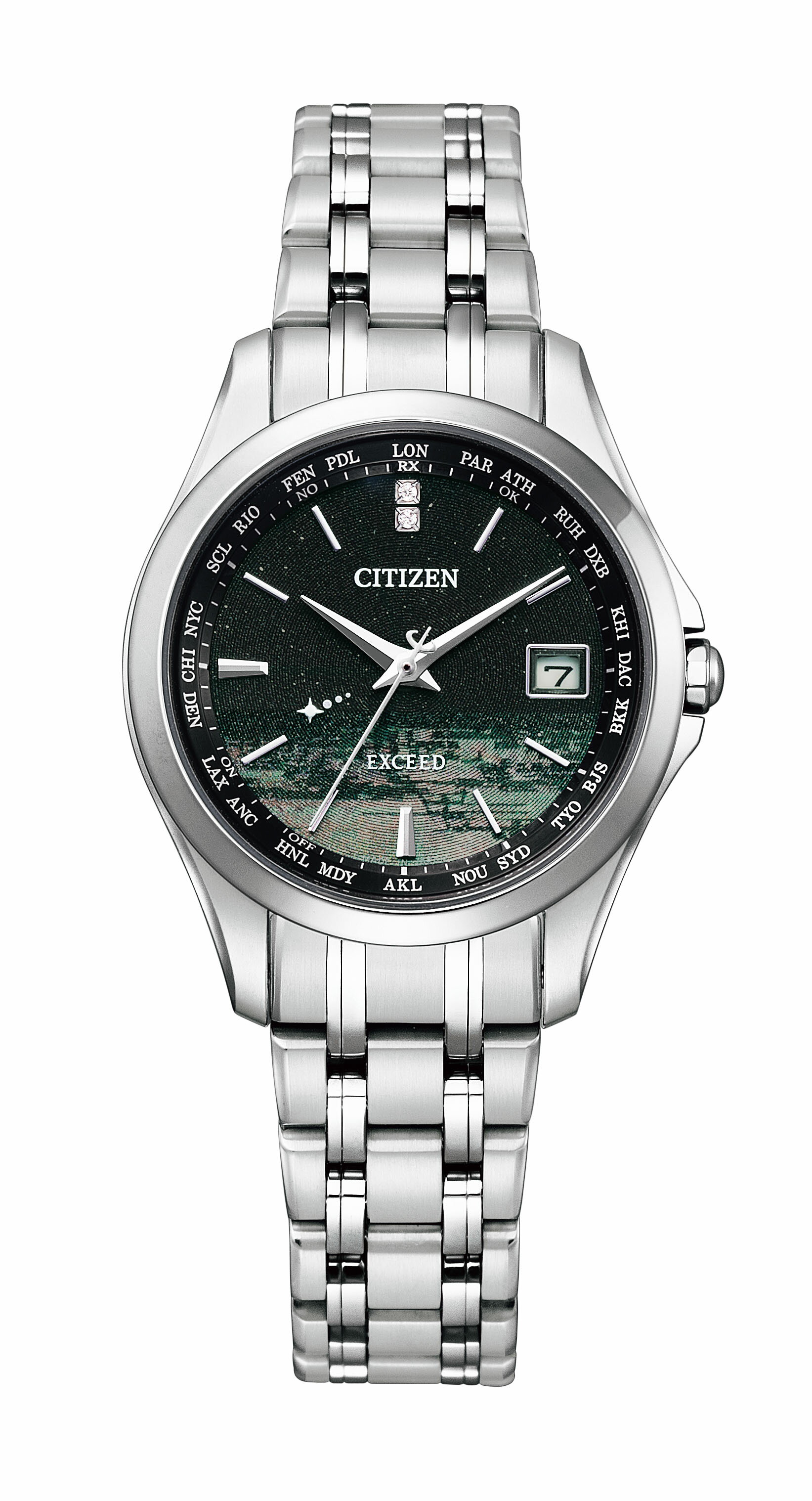 【ふるさと納税】【限定モデル】CITIZEN 光発電 エコドライブ　レディース　時計 エクシード EC1120-59F