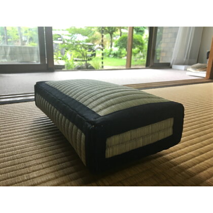 天然藺草の枕とコースターのセット