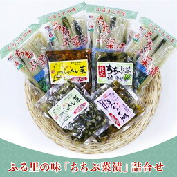 【ふるさと納税】ふる里の味「ちちぶ菜漬」詰合せ