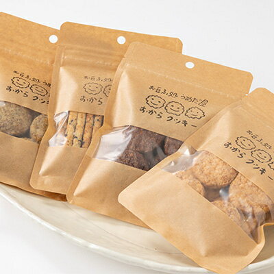 【ふるさと納税】手作りおからクッキー詰め合わせ　 8袋入(4種類×2袋)【1203853】