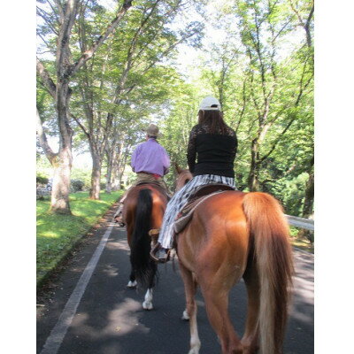 公道での乗馬〜ちょっと道草ライド〜1名