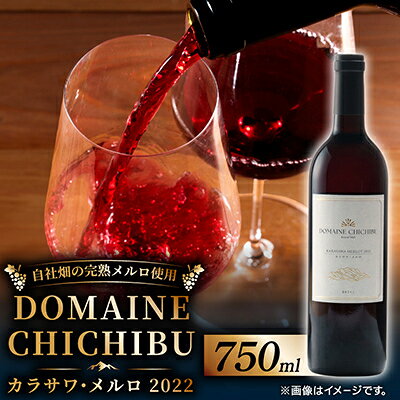 DOMAINE CHICHIBU カラサワ・メルロ 2022 750ml×1本