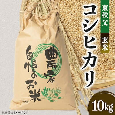 11位! 口コミ数「0件」評価「0」【令和5年度産】東秩父・玄米コシヒカリ10キロ【1220522】