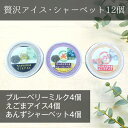 【ふるさと納税】 【美里町特産品使用】贅沢アイス・シャーベット12個セット(3種類:えごま・ブルーベリー&えごま・あんず) / エゴマ アンズ 果汁 ブレンド ...