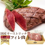 【ふるさと納税】 国産オーストリッチフィレ肉700g ／ お肉 ダチョウ肉 送料無料 埼玉県 No.066