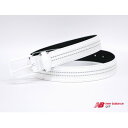 【ふるさと納税】ニューバランスゴルフ リフレクションテープ ベルト Unisex ホワイト 012-4282001【1526597】